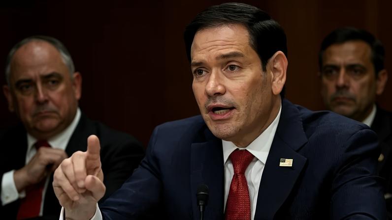 O secretário de Estado dos EUA, Marco Rubio (Daniel Heuer/Bloomberg/Getty Images)