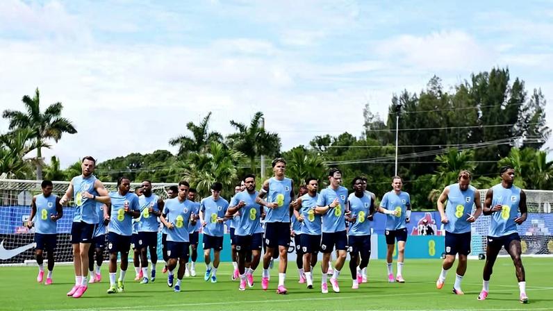 Seleção Inglesa treina em West Palm Beach na Flórida — Foto: JC Ruiz/PA Images via Getty Images