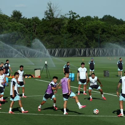 Argentina escala dupla do Palmeiras no amistoso nos EUA