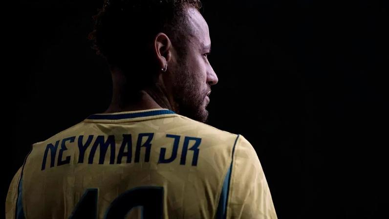 Neymar posa para ensaio do Brasil para a Copa do Mundo