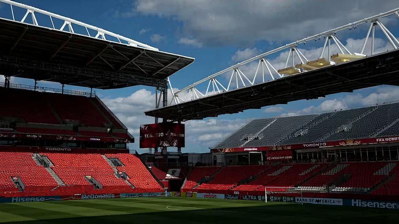 Toronto Field, palco de Canadá x Bósnia — Foto: Alex Pantling - FIFA/FIFA via Getty Images