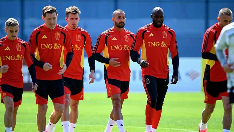 Copa do Mundo: treino da Bélgica nos Estados Unidos — Foto: Nico Vereecken/Photonews via Getty Images