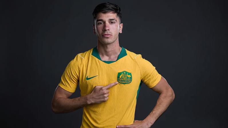 Cristian Volpato escolhe defender a Austrália — Foto: Ezra Shaw - FIFA/FIFA via Getty Images