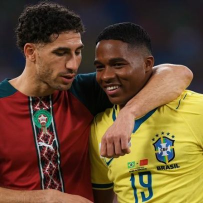 Endrick fica no banco na estreia do Brasil e Ancelotti evita comentar