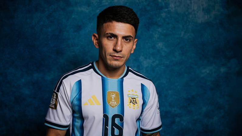 Almada, da Argentina — Foto: Florencia Tan Jun - FIFA/FIFA via Getty Images