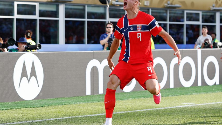 Haaland - Iraque x Noruega - Copa do Mundo — Foto: M. Anthony Nesmith/Icon Sportswire via Getty Images