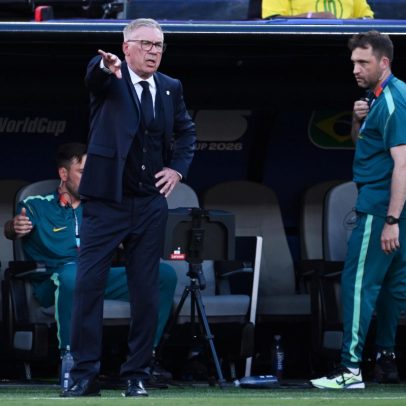 Ancelotti critica estreia do Brasil e aponta desequilíbrio no time