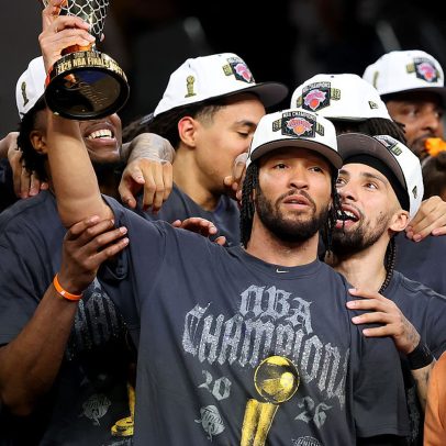 Jalen Brunson é eleito MVP das Finais da NBA 2025/26 e se emociona