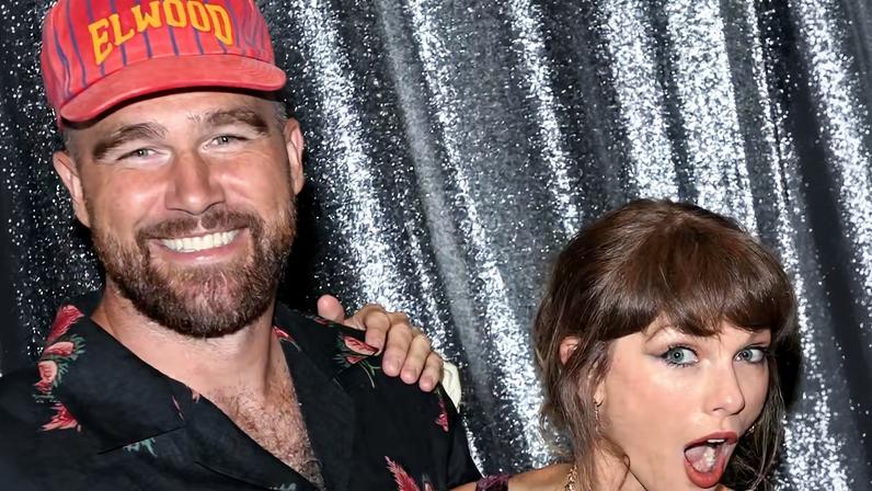 Travis Kelce e Taylor Swift — Foto: Getty Images