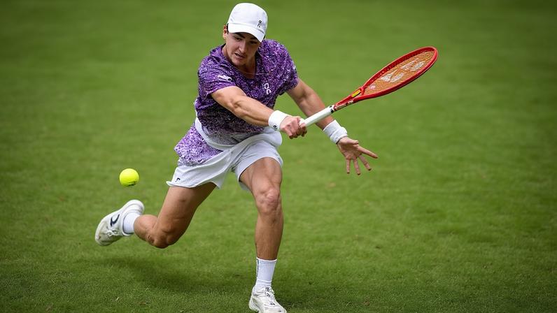 João Fonseca jogou duplas em Halle — Foto: Thomas F. Starke/Getty Images