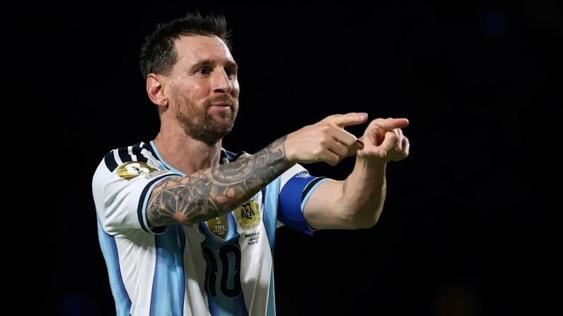 Lionel Messi comemora gol na estreia da Copa do Mundo 2026 pela Argentina
