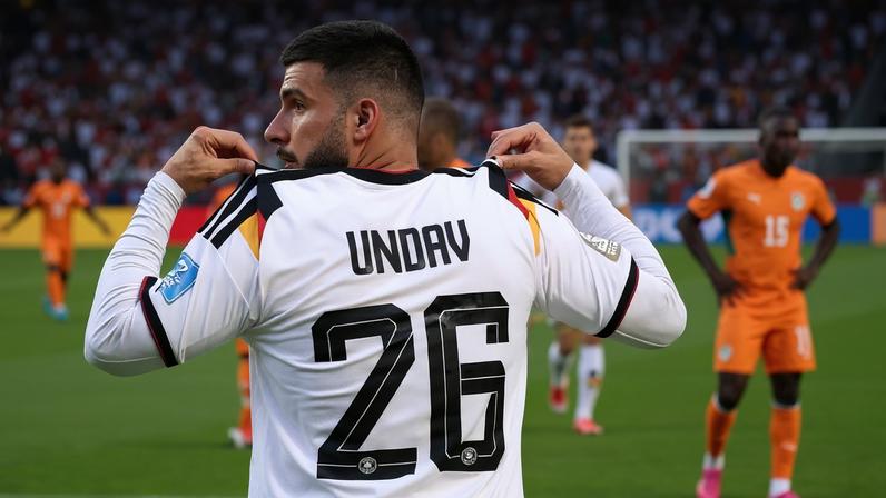 Deniz Undav, da Alemanha, soma três gols na Copa do Mundo de 2026