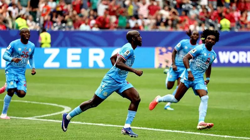 Yoane Wissa é o autor do primeiro gol da República Democrática do Congo na Copa do Mundo de 2026