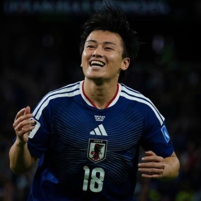 Ueda, artilheiro japonês na Copa, desperta interesse da Premier League