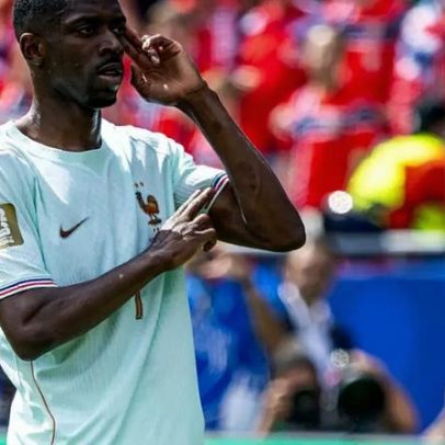 França vence com hat-trick de Dembélé, lidera o grupo e encara a Noruega
