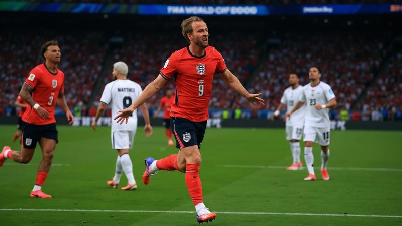 Kane comemora gol diante do Panamá na Copa do Mundo
