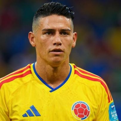 James Rodríguez é o colombiano com mais jogos em Copas