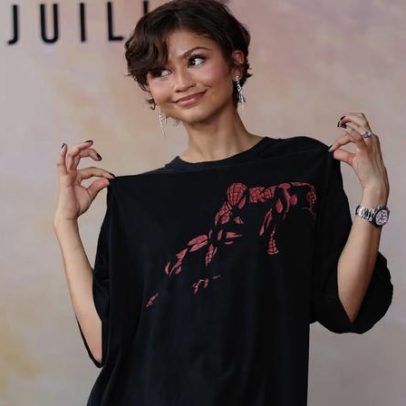 Zendaya brilha em Paris com look abaixo de R$ 200