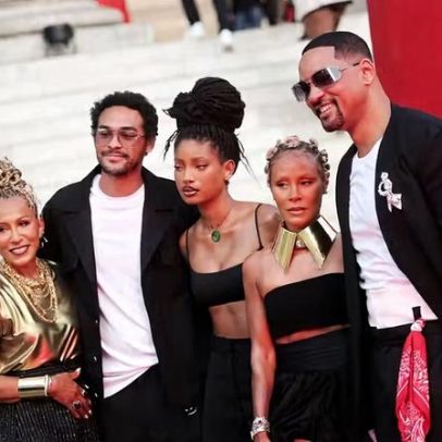 Will e Jada Pinkett Smith aparecem com a família em Paris após separação