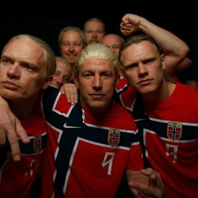 Channing Tatum torce pela Noruega com peruca de Haaland após interpretar sósia