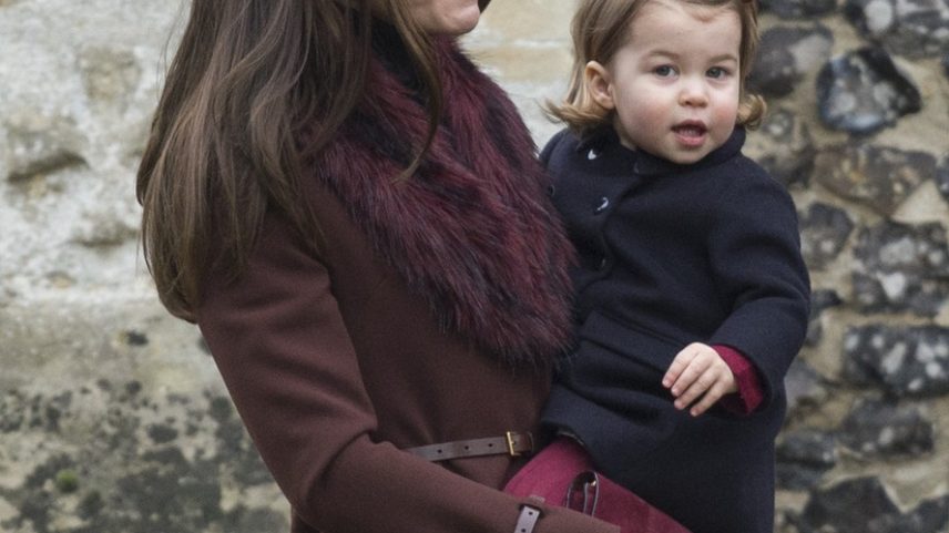 Kate Middleton e Princesa Charlotte — Foto: Getty Images
