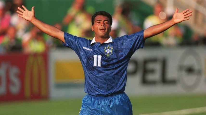 Romário Copa do Mundo 1994 — Foto: Mike Powell/ALLSPORT
