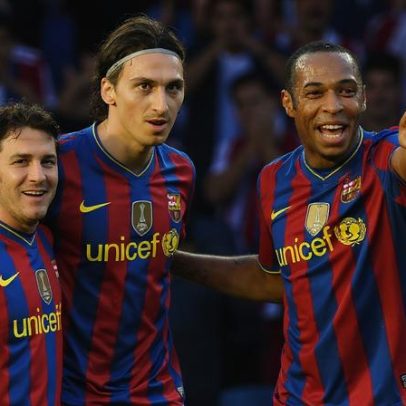 Henry e Ibrahimovic reconhecem Messi após hat-trick na estreia da Copa