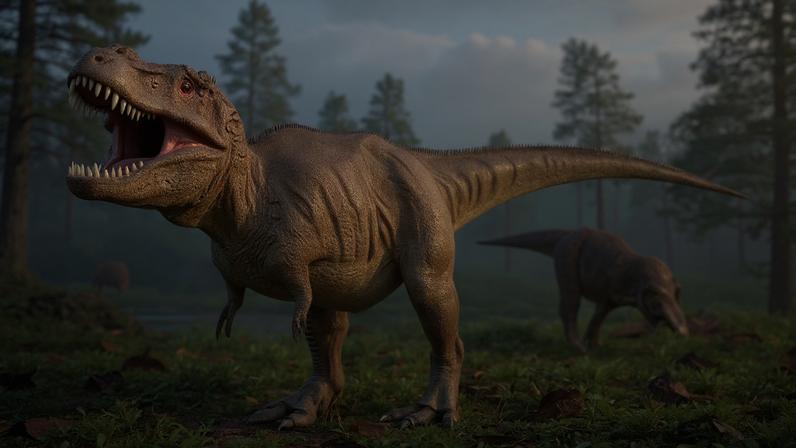 Tiranossauro rex — Foto: Getty Images