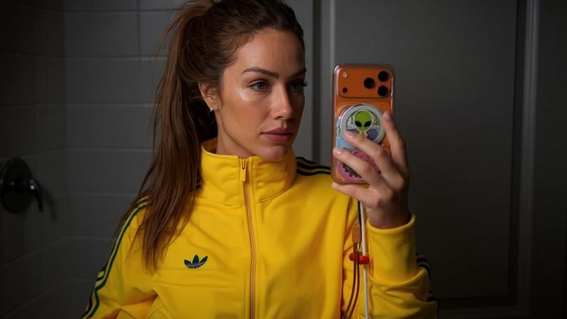 Giovanna Ewbank: rabo de cavalo alto é tendência na Copa