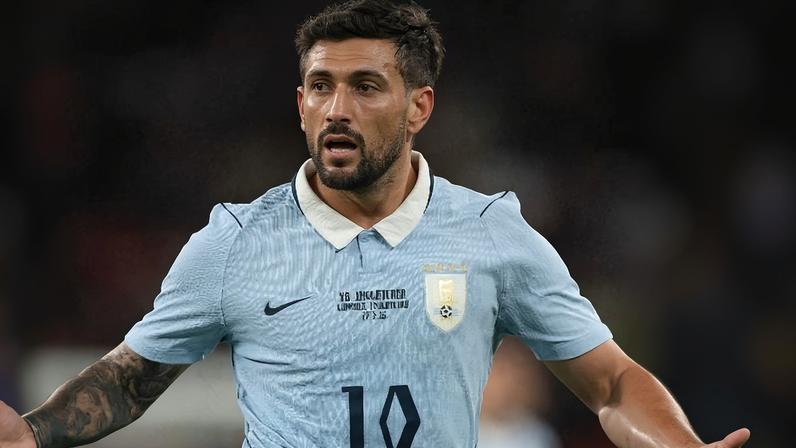 Giorgian De Arrascaeta, meio-campista da seleção uruguaia