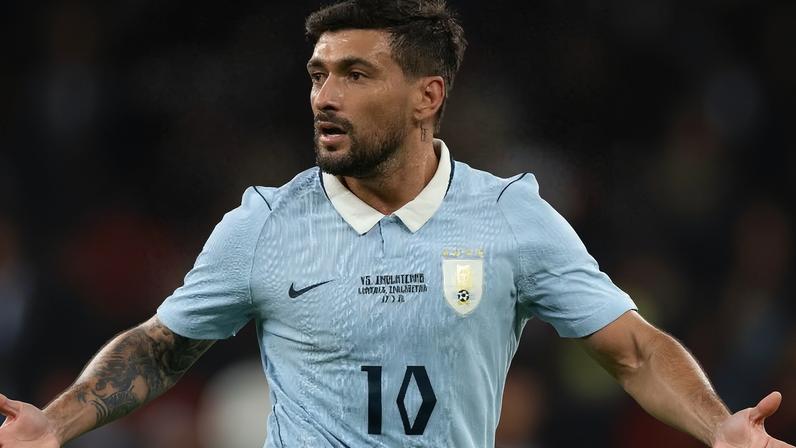 Giorgian De Arrascaeta, meio-campista da seleção uruguaia