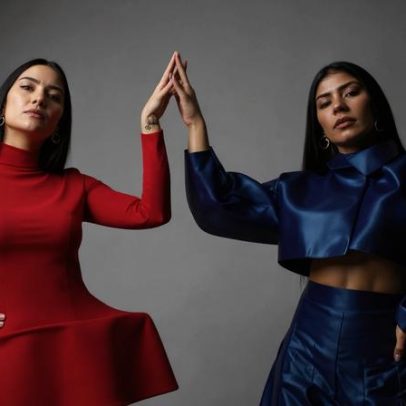 Isabelle Nogueira e Marciele Albuquerque em encontro histórico em Parintins
