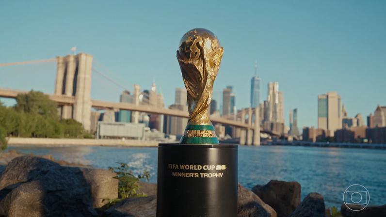 Novas regras, recorde de seleções, Shakira e Anitta: confira as novidades da Copa do Mundo — Foto: Jornal Nacional/ Reprodução