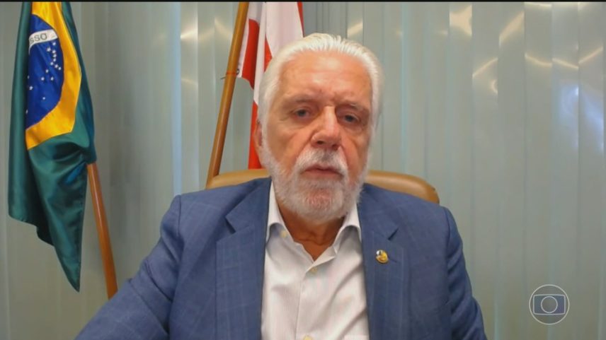 PF apura se esquema de Vorcaro deu para Jaques Wagner, do PT, apartamento de R$ 2,5 milhões e propina de R$ 3,5 milhões — Foto: Jornal Nacional/ Reprodução