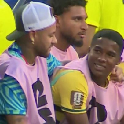 Leitura labial revela falas de Neymar, Vini Jr. e Endrick em Brasil x Marrocos