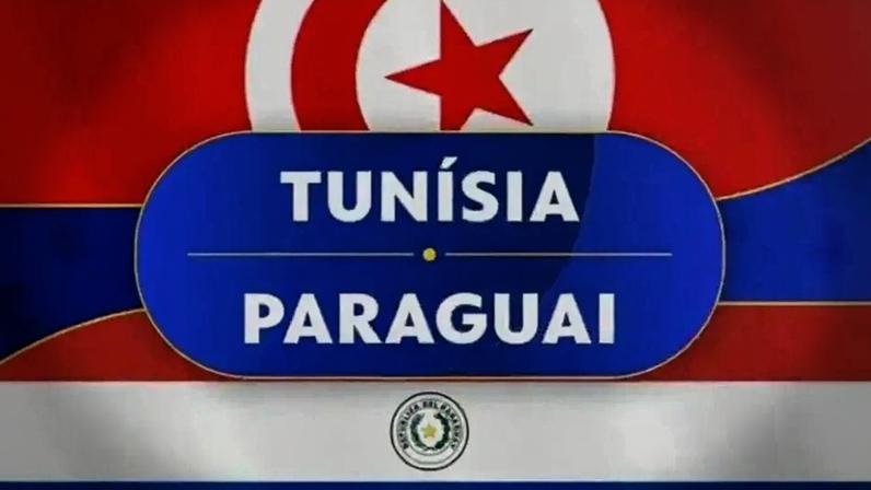Anúncio de Tunísia x Paraguai pela Globo: jogo não está programado no Mundial
