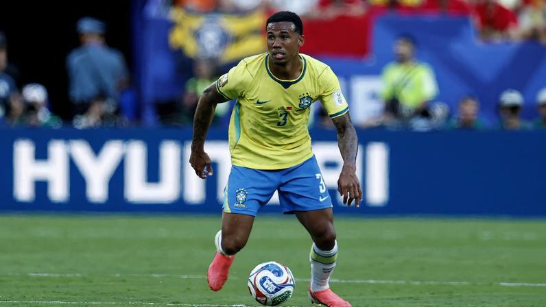 Gabriel Magalhães Brasil x Marrocos Seleção — Foto: Rafael Ribeiro/CBF