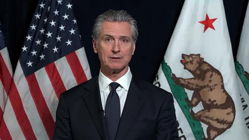 Governador da Califórnia, Gavin Newsom - Metrópoles
