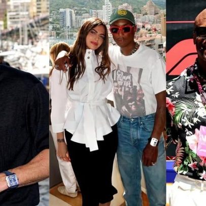 Celebridades geram cliques nas redes durante o GP de Mônaco