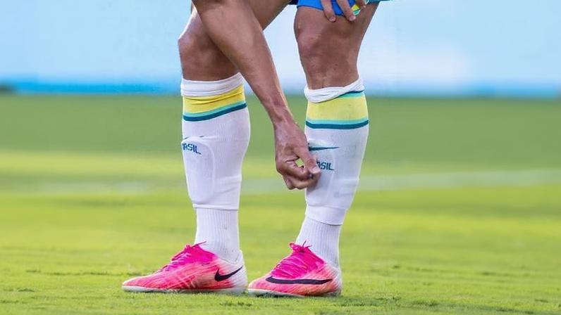 Gramado do jogo entre Brasil e Marrocos na Copa do Mundo