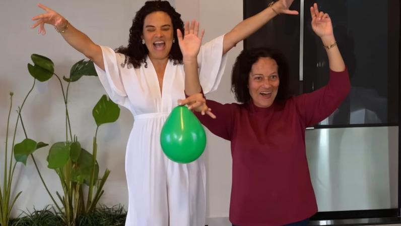 Grávida, Lucy Ramos anuncia que está à espera de uma menina — Foto: Reprodução/Instagram