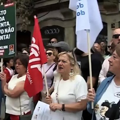 Greve geral paralisa Portugal em protesto contra reforma trabalhista