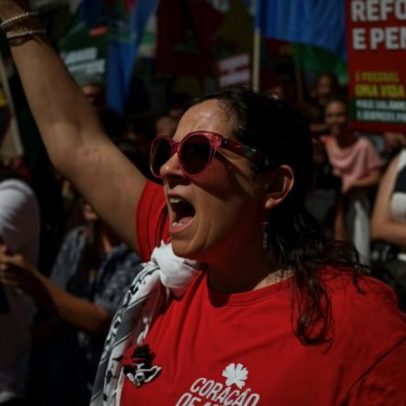 Portugueses entram em greve geral contra a reforma trabalhista