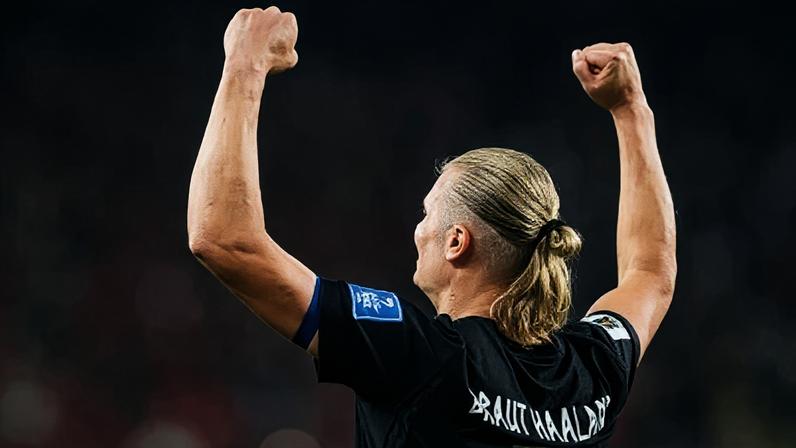 Haaland anotou dois gols na partida contra Senegal, pela Copa do Mundo