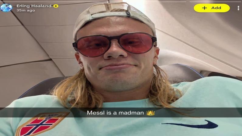 Haaland "coroa" Messi após hat-trick na estreia da Argentina na Copa