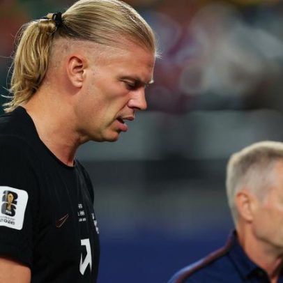 Haaland aposta em elástico de cabelo no uniforme e coleciona bolsas de grife