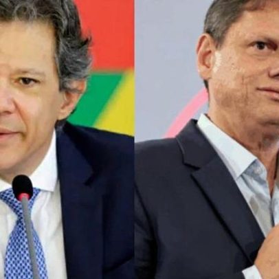 Tarcísio lidera com 51,8% frente a Haddad com 37,5% em SP