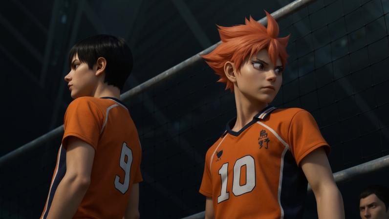 O anime Haikyu!! (2014) trouxe mais visibilidade para o vôlei e conquistou vários fãs ao redor do mundo — Foto: Reprodução/Production I.G