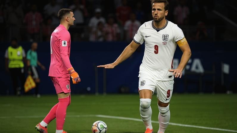 Harry Kane celebra gol na Copa do Mundo 2026