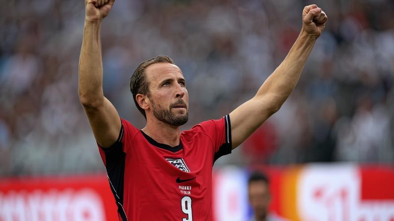 Harry Kane comemora após marcar para a Inglaterra contra o Panamá na Copa do Mundo 2026